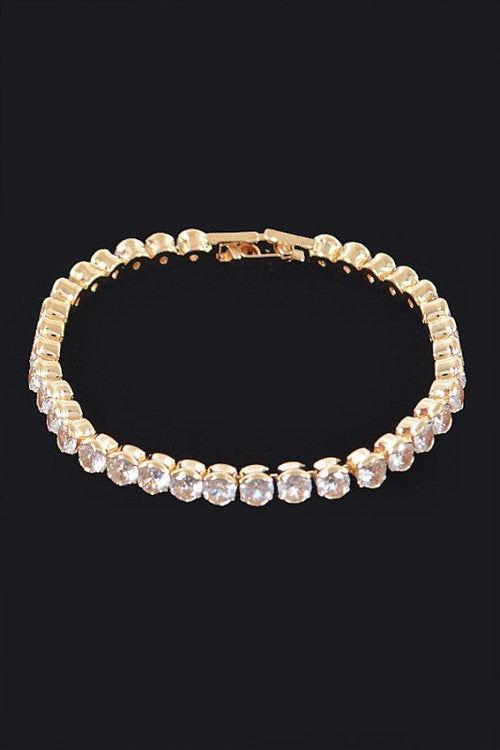 Cubic Zirconia Tennis Bracelet